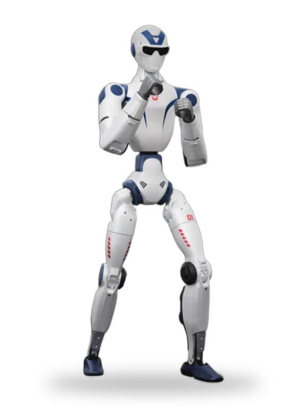 A Unitree R1 robot